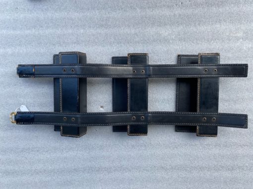 1950/70 Document Holder Jacques Adnet Style Leather Saddler - Image 2