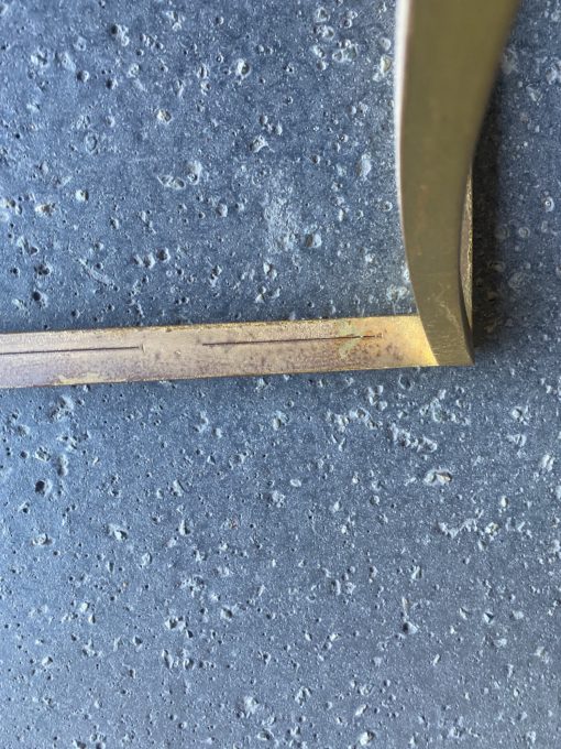1950/70 Paire de Guéridons Par Roger Thibier En Fer Forgé Doré A l ' Or – Image 13