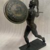 Wilhelm WANDSCHNEIDER (1866-1942) Achilles Bronze Signed H 43 cm - Image 5