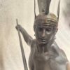 Wilhelm WANDSCHNEIDER (1866-1942) Achilles Bronze Signed H 43 cm - Image 6