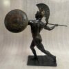 Wilhelm WANDSCHNEIDER (1866-1942) Achilles Bronze Signed H 43 cm - Image 10