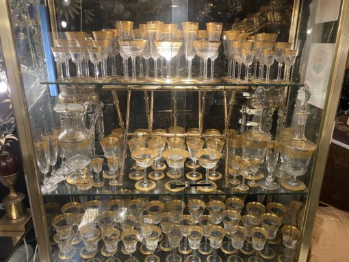 1950' St Louis Thistle Crystal Service 120 Pieces - Image 12