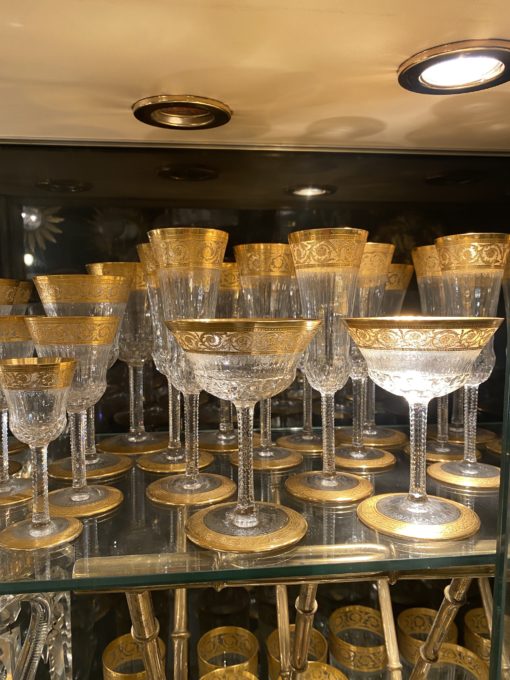 1950' St Louis Thistle Crystal Service 120 Pieces - Image 7