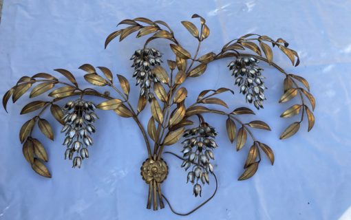 1970′ Applique  Aux  4 Glycines, 130X 80 cm Hans Kogl