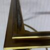 1950/70′ Paire de Bouts de Canapés Bronze , Plateau Verre Fumé  Maison Charles 65 X 65 cm - Image 13