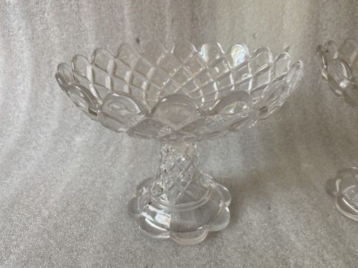 1950' Pair of Baccarat Cups Signed Ø 23 cm - Image 7