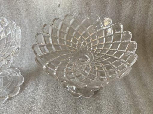1950' Pair of Baccarat Cups Signed Ø 23 cm - Image 5
