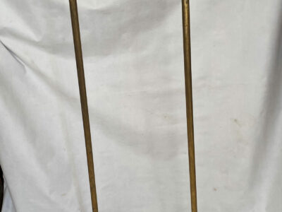 1950' Pair of Napoleon 3 Style Articulated Tripod Reading Lights