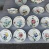 1970/80′ Service "Bouquet" Villeroy & Boch 44 Pièces – Image 10
