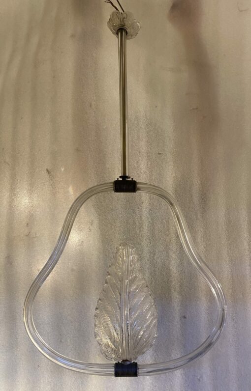 1950' Chandelier Cage Barovier e Toso Foliage