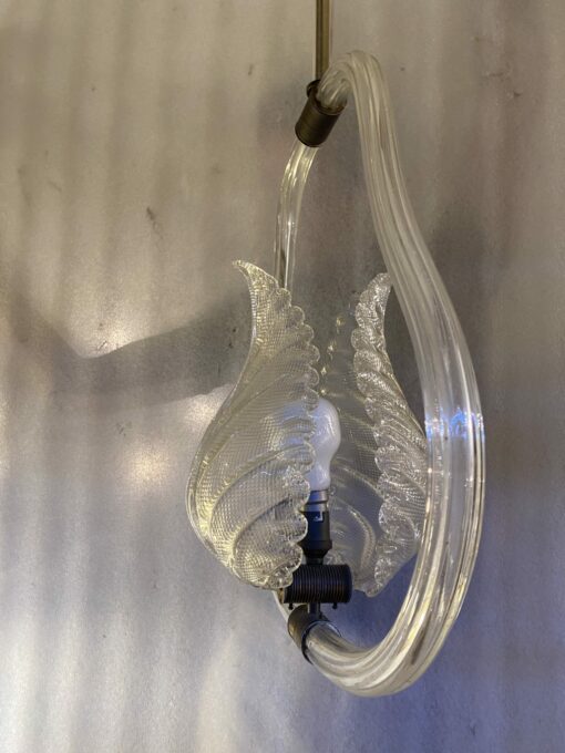 1950' Chandelier Cage Barovier e Toso Foliage - Image 8