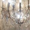 1900/1920′ Gilt Bronze Cage Chandelier 4 Arms 16 Lights - Image 17