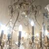 1900/1920′ Gilt Bronze Cage Chandelier 4 Arms 16 Lights - Image 15
