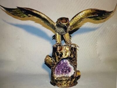 1970' Eagle with Spread Wings RICHARD AND ISABELLE FAURE for HONORÉ – PARIS Or Fernandez Or Duval Brasseur