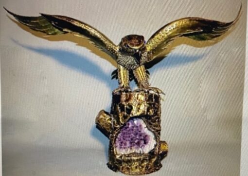 1970' Eagle with Spread Wings RICHARD AND ISABELLE FAURE for HONORÉ – PARIS Or Fernandez Or Duval Brasseur