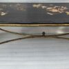 1970′ Double Feet Coffee Table Bronze Model Bamboo Maison Baguès Chinese Lacquer 112 x 54 x H 38 cm - Image 4