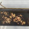 1970′ Double Feet Coffee Table Bronze Model Bamboo Maison Baguès Chinese Lacquer 112 x 54 x H 38 cm - Image 11