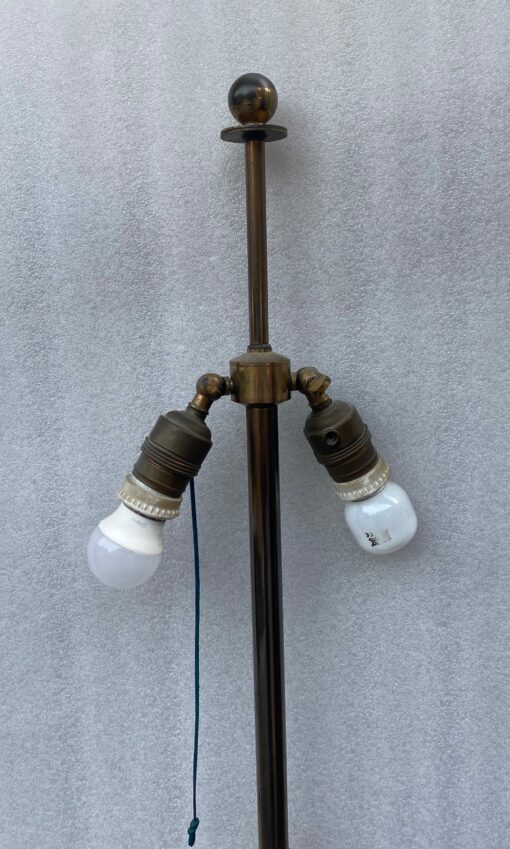 🔍  1970 Gilt Bronze Floor Lamp Maison Baguès Model Palm Tree H 177 cm - Image 10