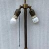 1970' Lampadaire en Bronze Doré Maison Baguès Modèle Palmier H 177 cm – Image 9