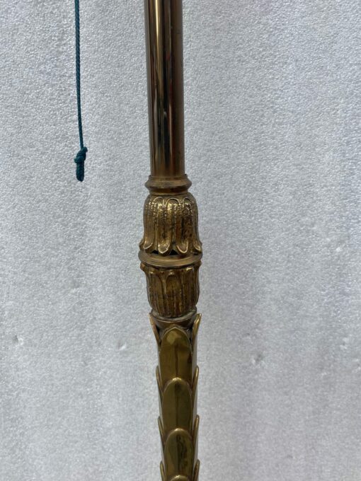 🔍  1970 Gilt Bronze Floor Lamp Maison Baguès Model Palm Tree H 177 cm - Image 8