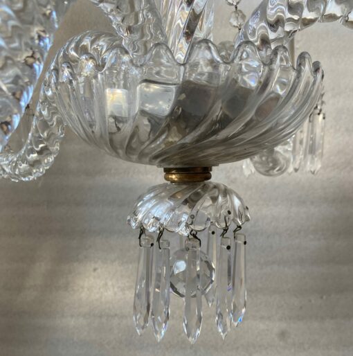 1950′ Chandelier 4 Branches Baccarat Model Tors - Image 8