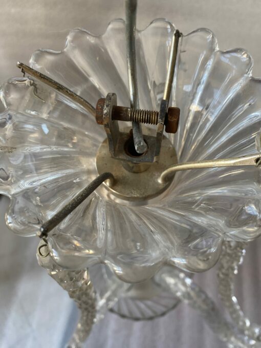 1950′ Chandelier 4 Branches Baccarat Model Tors - Image 6