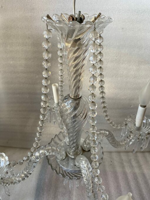 1950′ Chandelier 4 Branches Baccarat Model Tors - Image 5