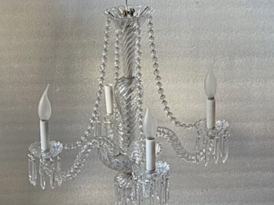 1950′ Chandelier 4 Branches Baccarat Model Tors