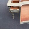 1950′ Painted Wood Dressing Table Crossbow Shape Signed A. Bastet A Lyon 105 X 65 cm - Image 20