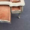 1950′ Painted Wood Dressing Table Crossbow Shape Signed A. Bastet A Lyon 105 X 65 cm - Image 19