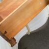 1950′ Painted Wood Dressing Table Crossbow Shape Signed A. Bastet A Lyon 105 X 65 cm - Image 17