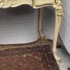 1950′ Painted Wood Dressing Table Crossbow Shape Signed A. Bastet A Lyon 105 X 65 cm - Image 6