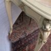 1950′ Painted Wood Dressing Table Crossbow Shape Signed A. Bastet A Lyon 105 X 65 cm - Image 3