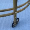 1970′ Oval Rolling Bar in Bronze and Brass Maison Baguès - Image 7