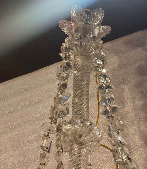 🔍  1950′ Lustre Cristal  5 Bras Baccarat – Image 10