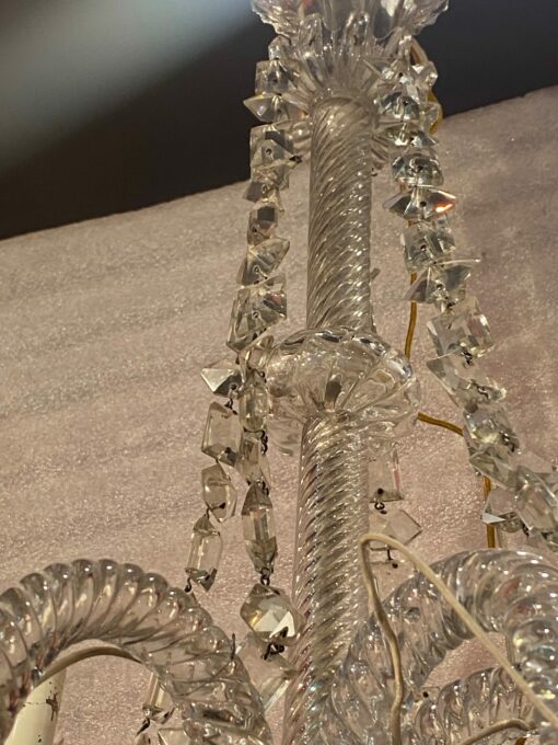 🔍  1950′ Lustre Cristal  5 Bras Baccarat – Image 9