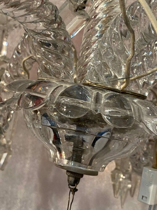 🔍  1950′ Lustre Cristal  5 Bras Baccarat – Image 8