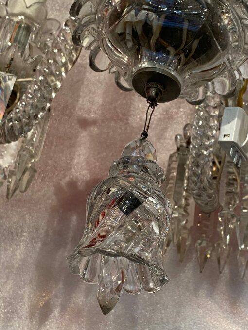 🔍  1950′ Lustre Cristal  5 Bras Baccarat – Image 6