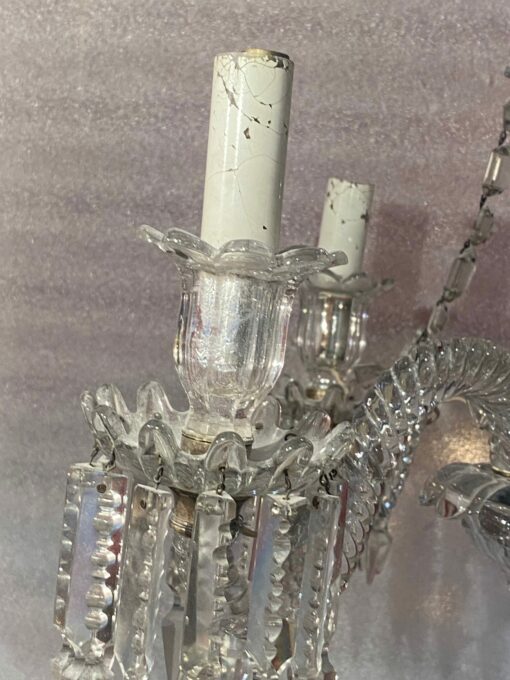 🔍  1950′ Lustre Cristal  5 Bras Baccarat – Image 3