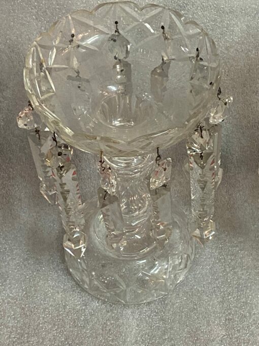 1940′ Pair of Baccarat Pineapple Holders - Image 7