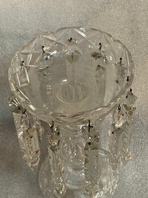 1940′ Pair of Baccarat Pineapple Holders - Image 6