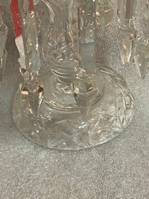 1940′ Pair of Baccarat Pineapple Holders - Image 5