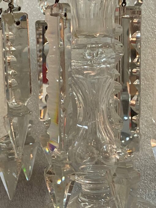 1940′ Pair of Baccarat Pineapple Holders - Image 4