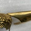 1970 'Geode And Gilt Bronze Wall Sculpture Signed Jacques Duval Brasseur - Image 8