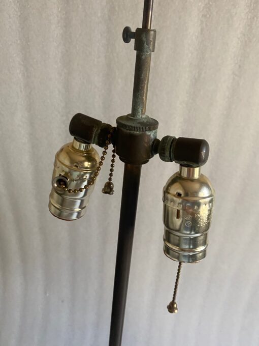 1970' Pair of Baccarat Overlay Lamps H 106 cm - Image 14