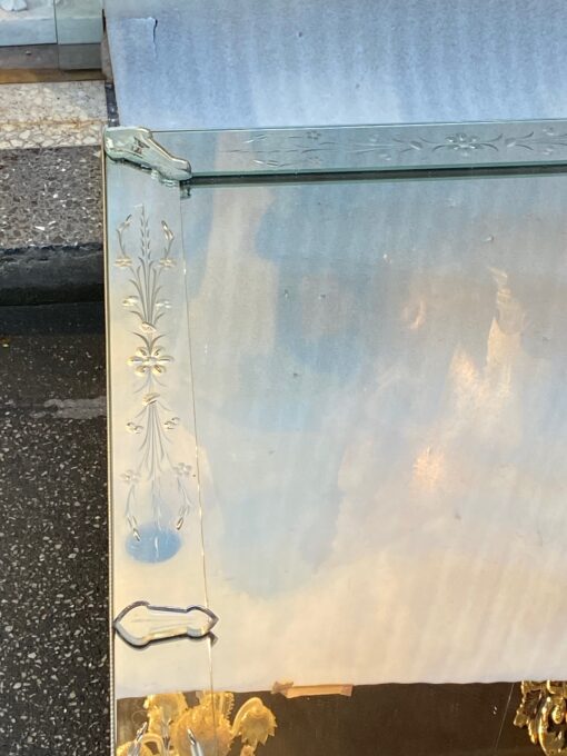 1970′ Miroir Venise à Fleurs 161 x 95 cm – Image 3