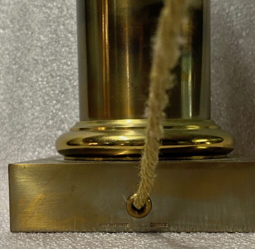 1970' Lampe En Bronze Signée Charles Modéle Fleur De Lotus – Image 13