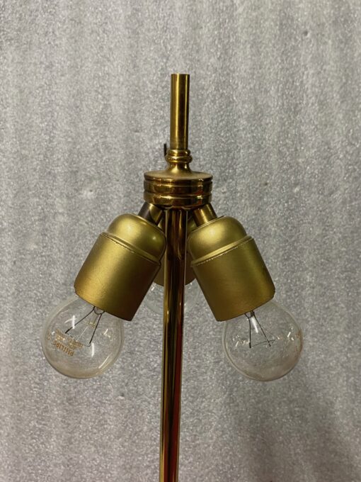1970' Lampe En Bronze Signée Charles Modéle Fleur De Lotus – Image 8