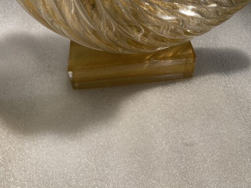 1970' Cornucopia Crystal Murano Barovier Y Toso H 25 L 30 cm - Image 6