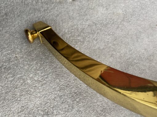 1970′ Paire de Liseuses Articulées Bronze Doré Tripodes Style Art Deco – Image 7